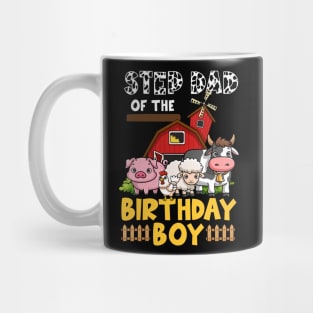 Cow Step Dad Birthday Family Matching Mothers Day Boy Girls Farm Mug